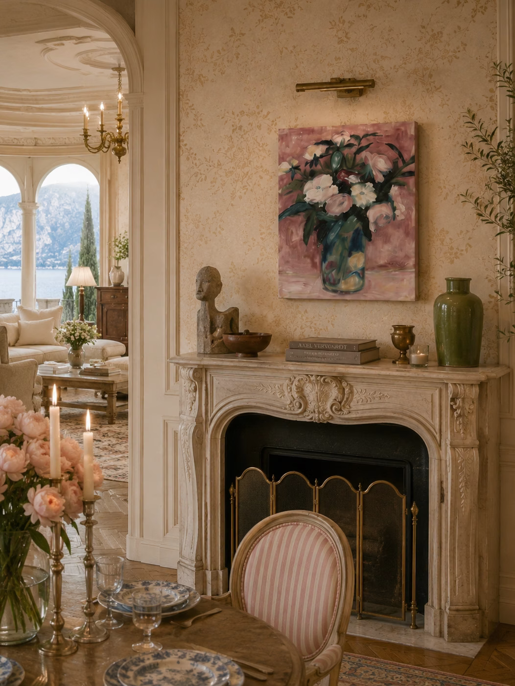 Blush Bouquet I — Interior 02 / Salon