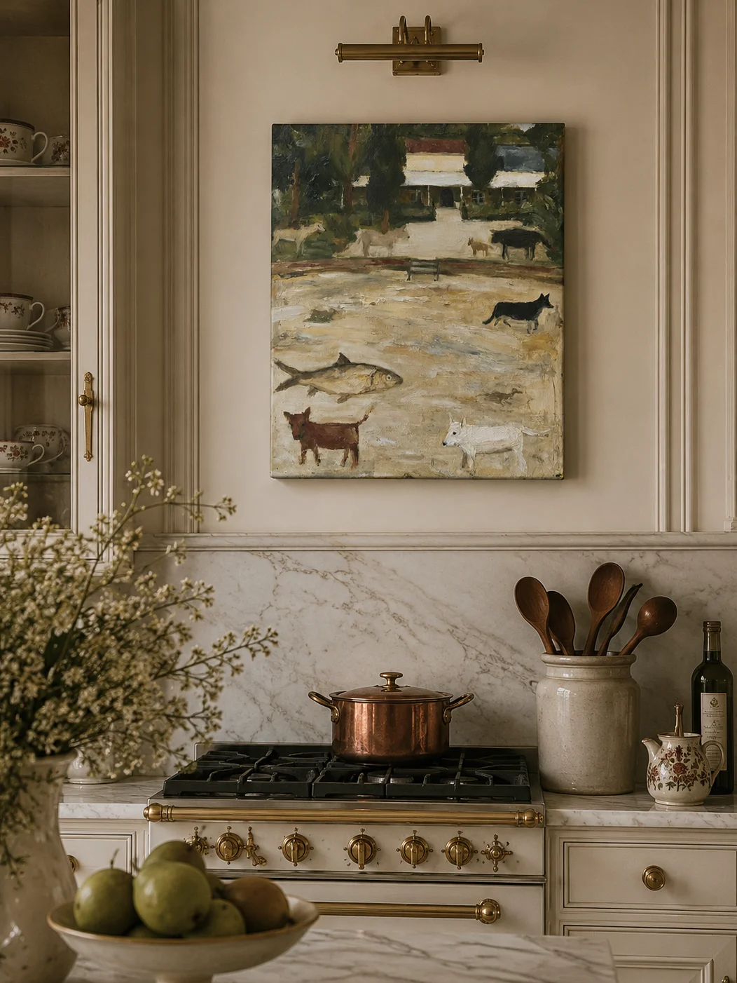 Maison Pastorale kitchen interior